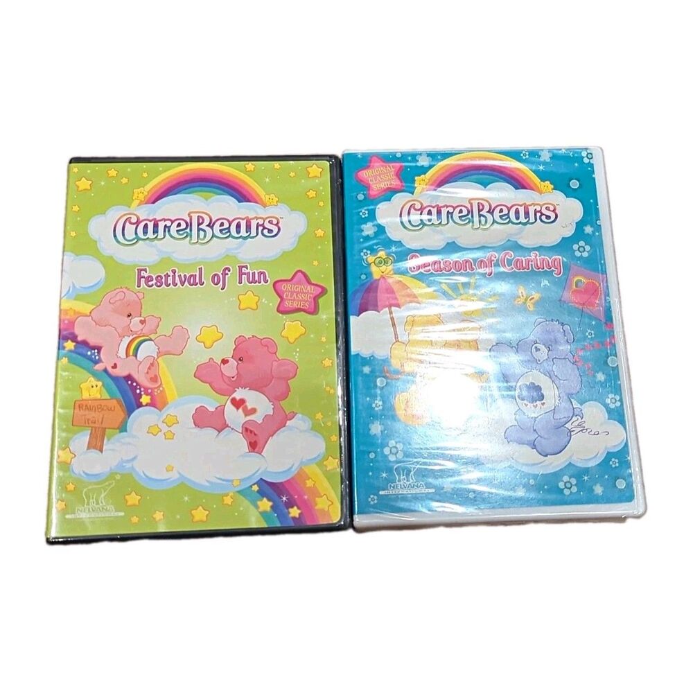 NEW Lot of 2 Care Bears: Original Classic Series (DVD) Nelvana TV Series